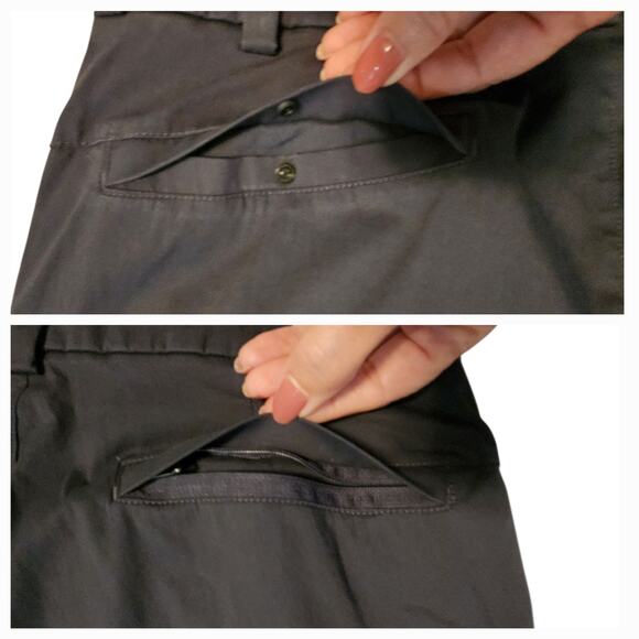 Lululemon Commission Pants Classic Fit  ABC stretchy moisture wicking sz 32 x 33 - Picture 5 of 12